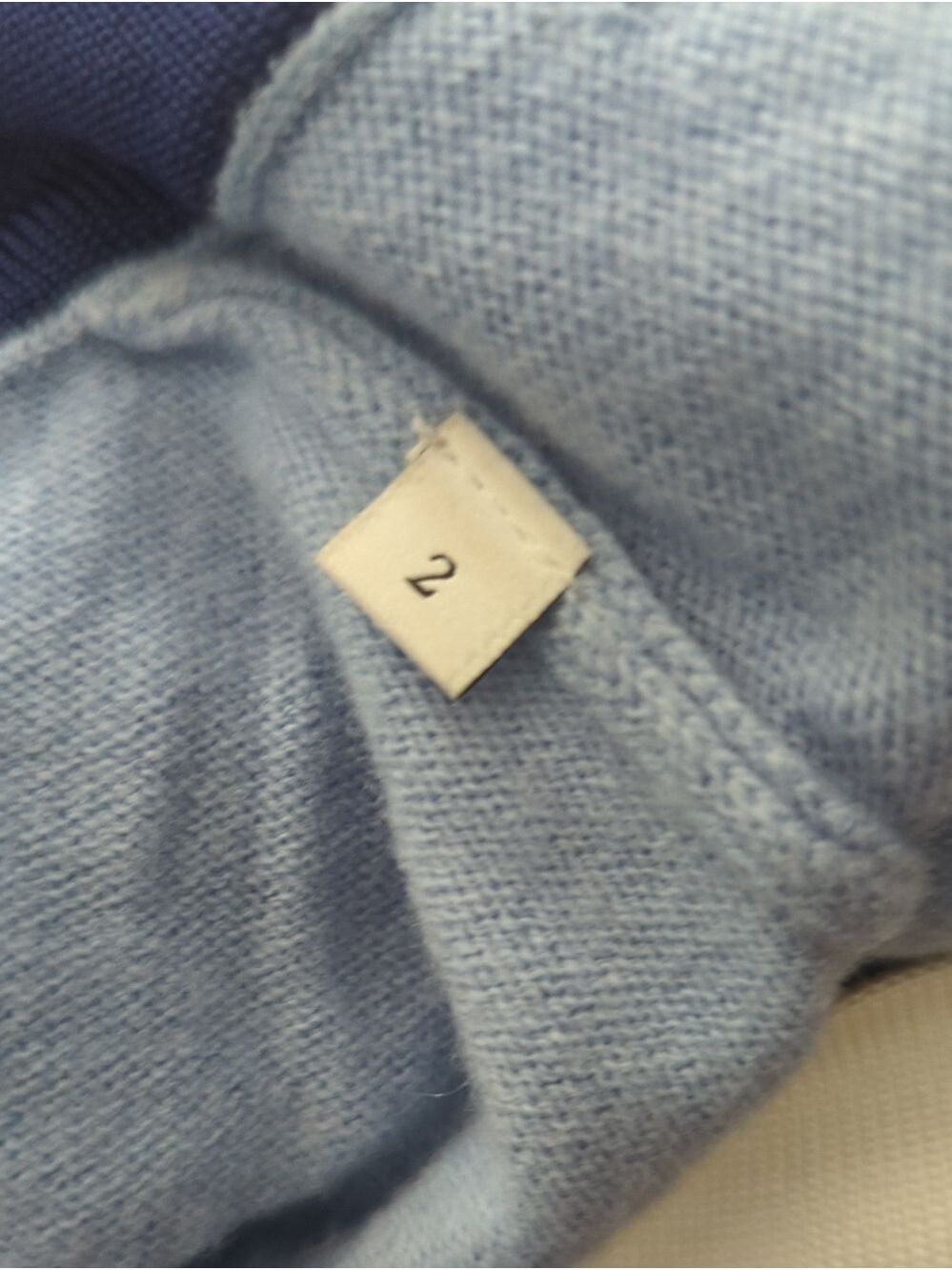 Sandro Wool And Cashmere Blend V-Neck Sweater - Picture 9 of 9